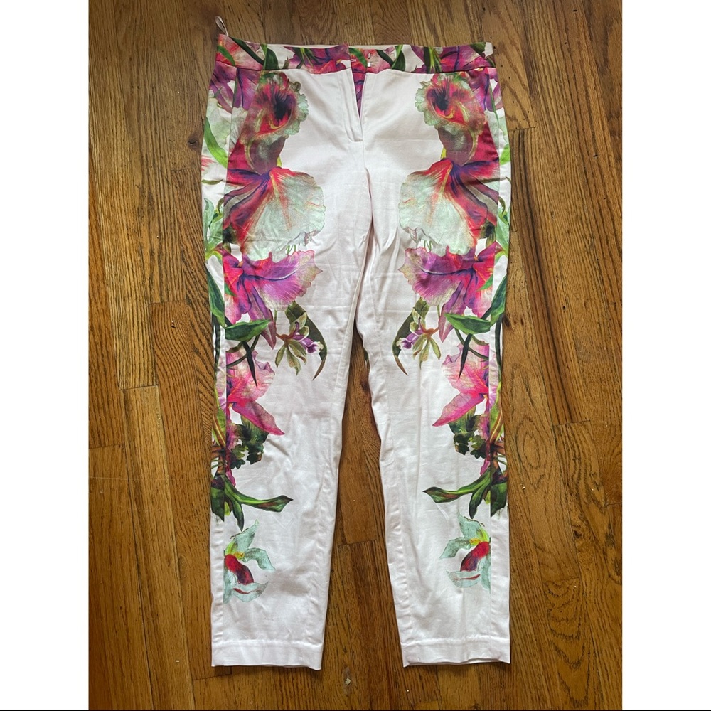 Beautiful Ted Baker floral slacks!